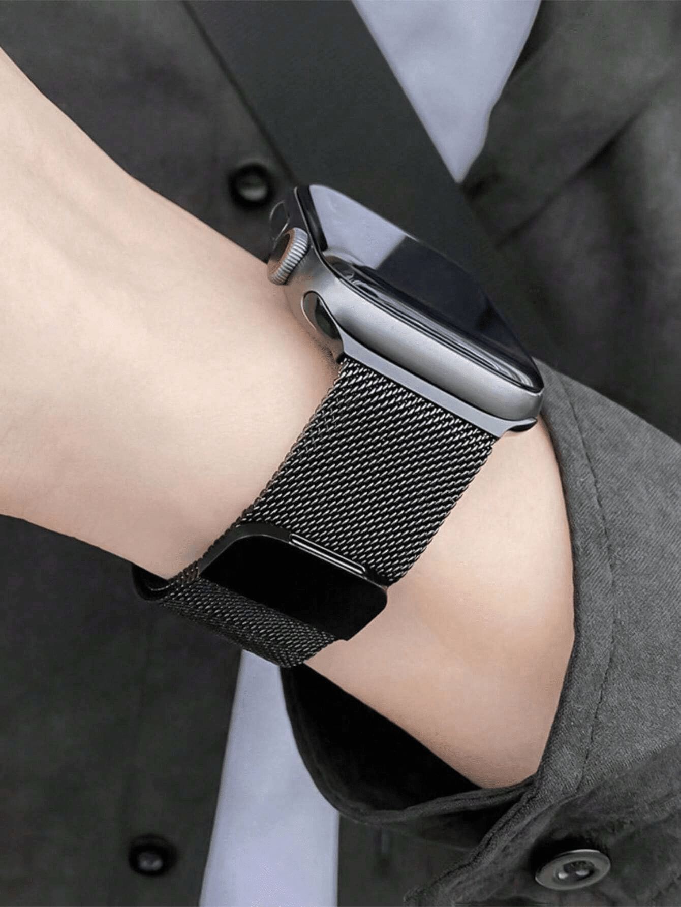 Milanese Loop Magnetic - 1pc Milanese Magnetic Loop Stainless Steel