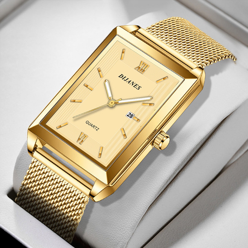 Men's Calendar Date Sport & Le - مراجعة Leather Watch Band Men وسعره