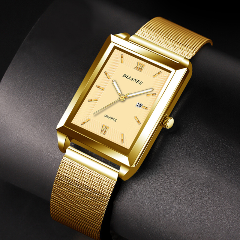 Men's Calendar Date Sport & Le - مراجعة Leather Watch Band Men وسعره