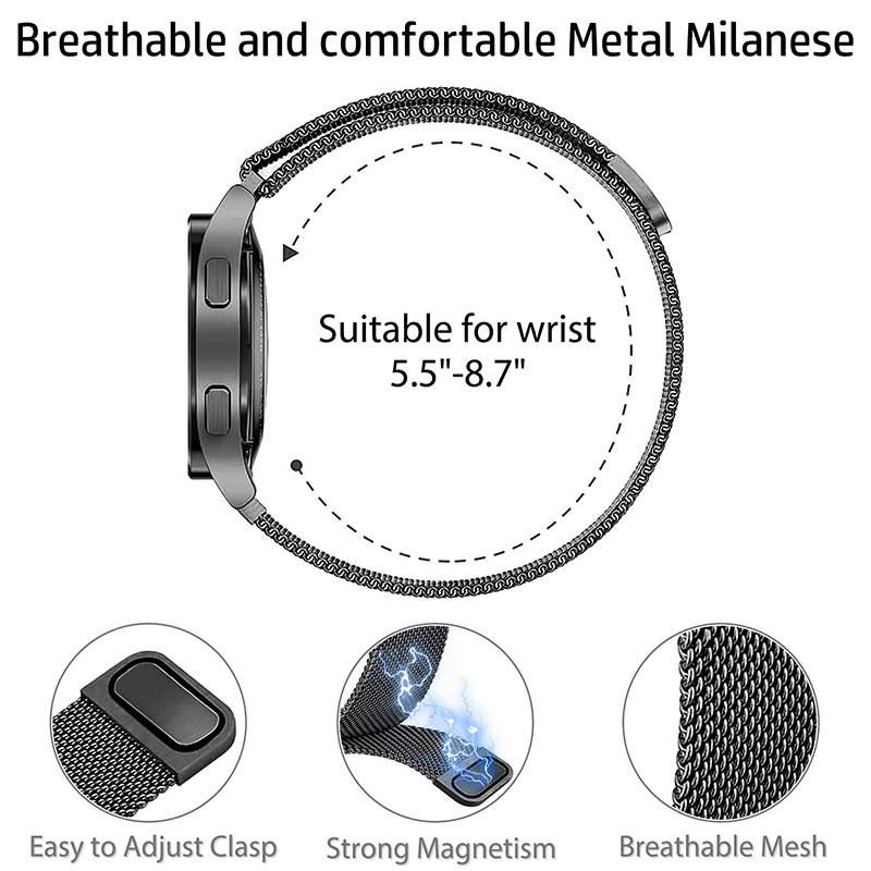 Milanese Loop Band for Redmi W - مراجعة Milanese Loop Magnetic وسعره