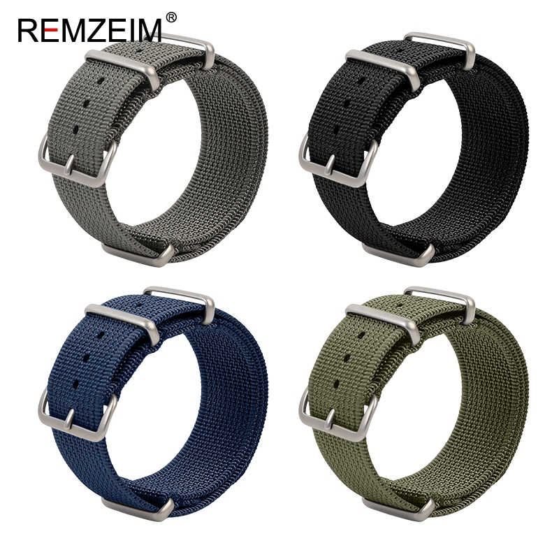 New Ribbed Nylon Watch Strap 1 - مراجعة Nato Strap Nylon وسعره