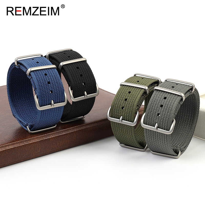 New Ribbed Nylon Watch Strap 1 - مراجعة Nato Strap Nylon وسعره