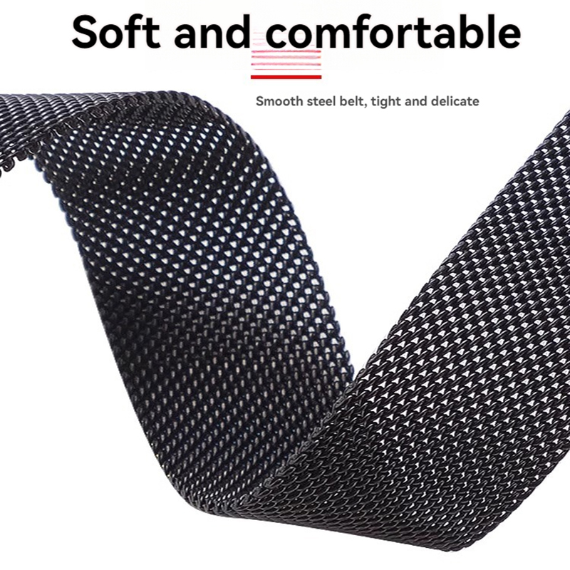 Milanese Magnet Steel strap 12 - مراجعة Milanese Loop Magnetic وسعره