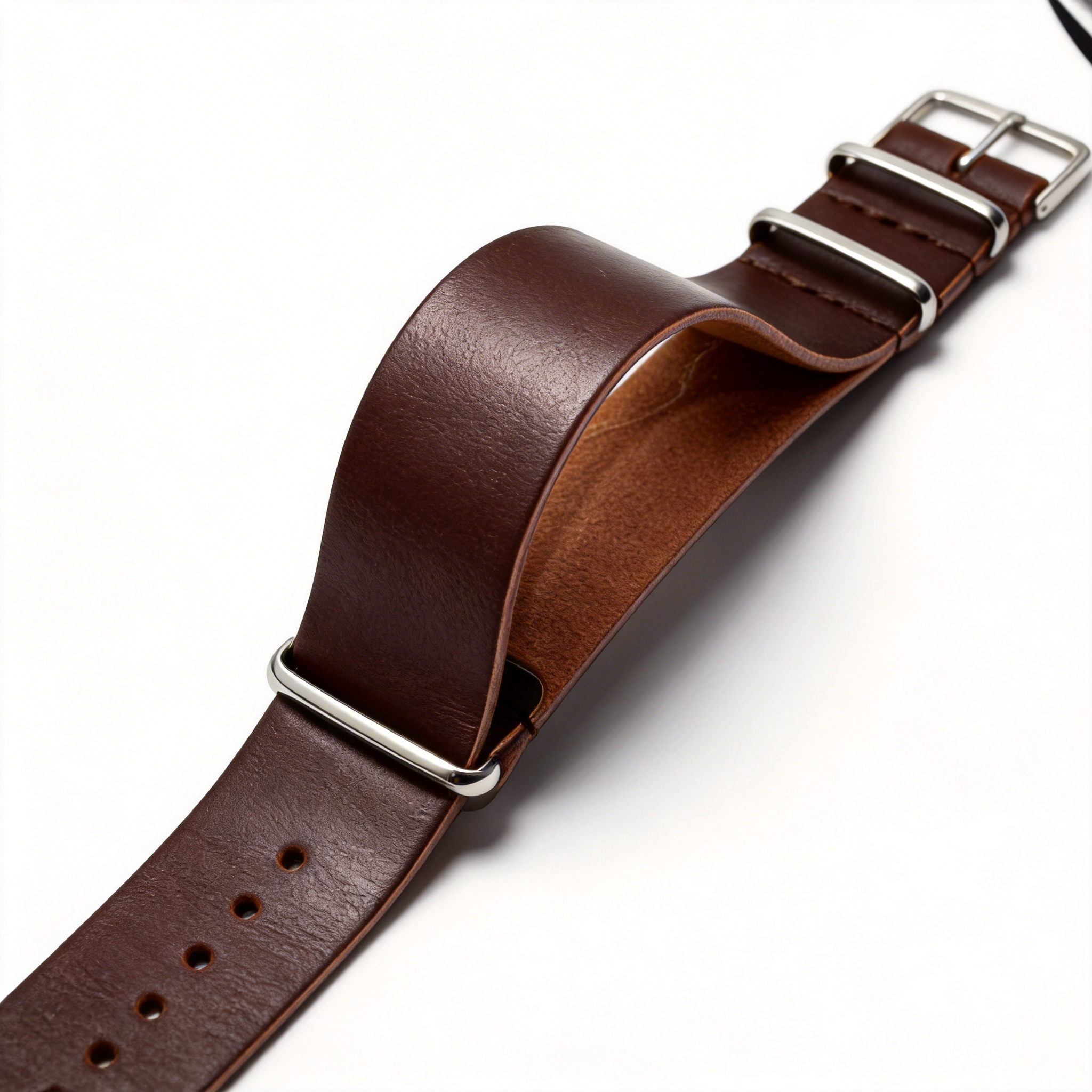 Vintage Leather NATO ZULU Watc - مراجعة Tropic Strap Vintage وسعره