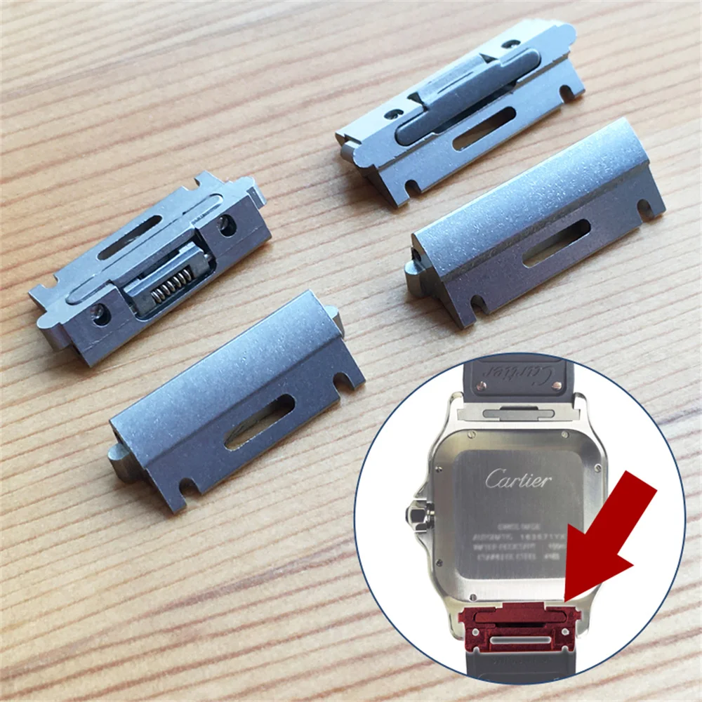 Perfect fit adapter connrctor  - مراجعة Leather Strap Quick Release وسعره