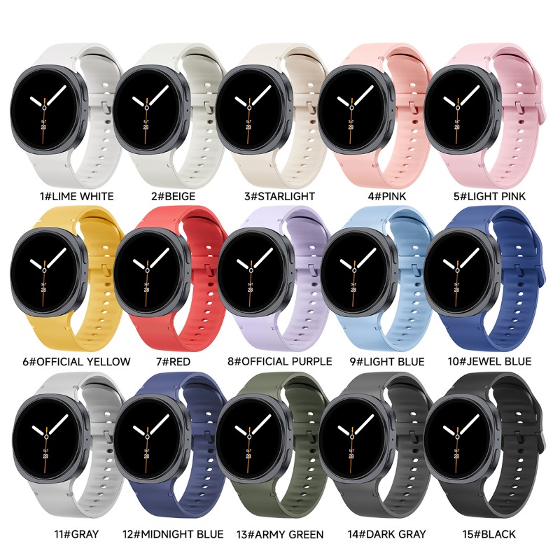 20/22mm Silicone Band For Sams - مراجعة Silicone Watch Band 22Mm وسعره