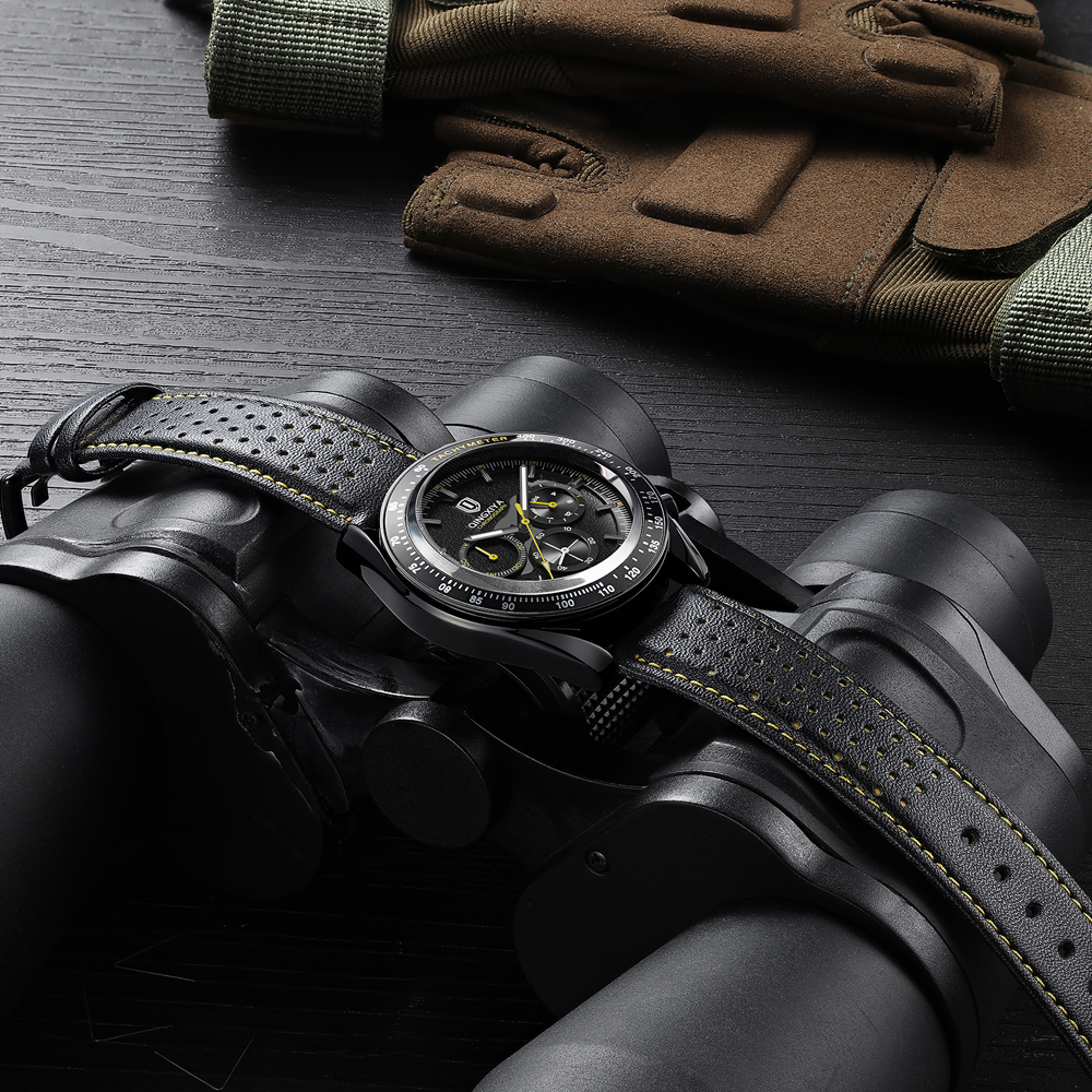 QINGXIYA Luxury Men's Watches  - مراجعة Leather Watch Band Men وسعره