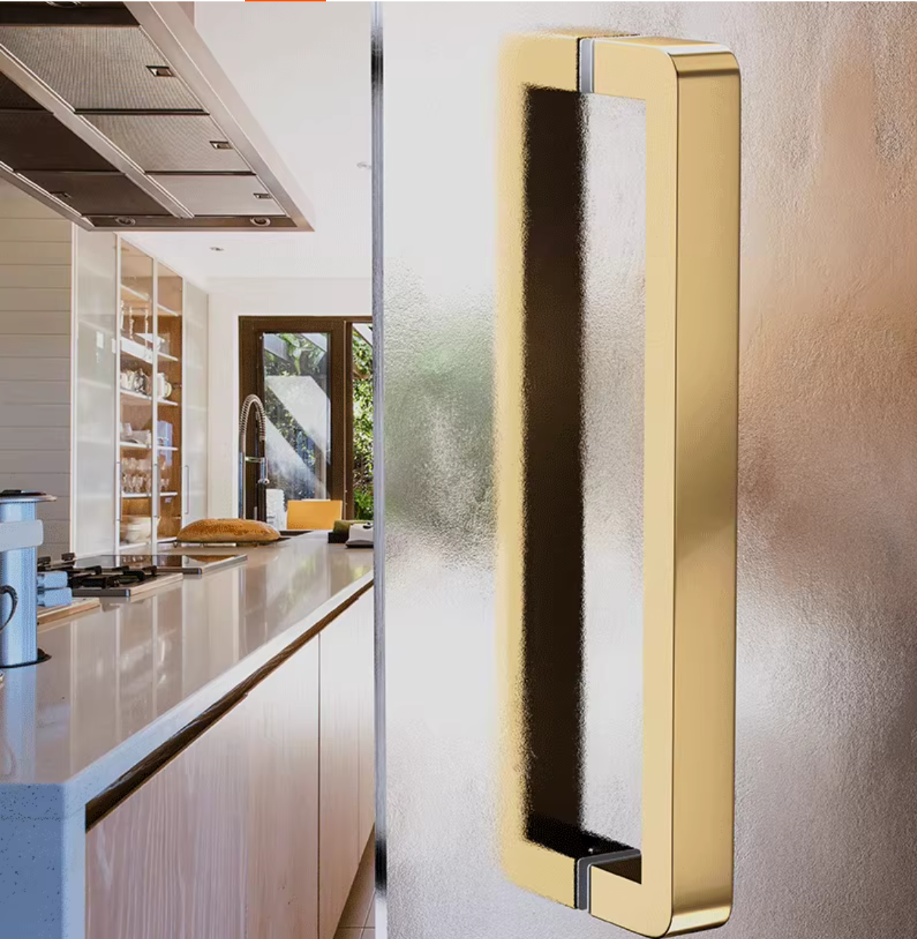 1Pc Stainless Steel Entry Glas - مراجعة Curved Spring Bar وسعره