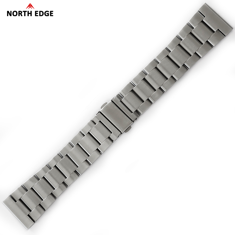 NORTH EDGE 24MM Rubber Watch S - مراجعة Rubber Strap Diver وسعره