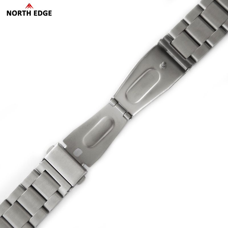 NORTH EDGE 24MM Rubber Watch S - مراجعة Rubber Strap Diver وسعره