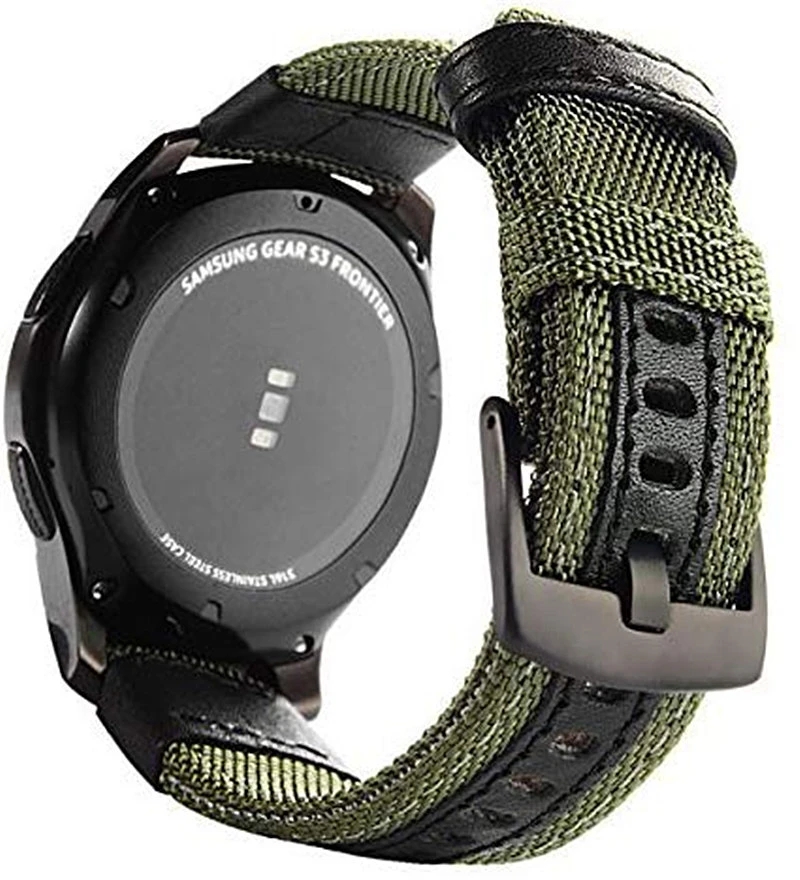 24MM Nylon Watch Band For TicW - مراجعة Canvas Strap Watch وسعره