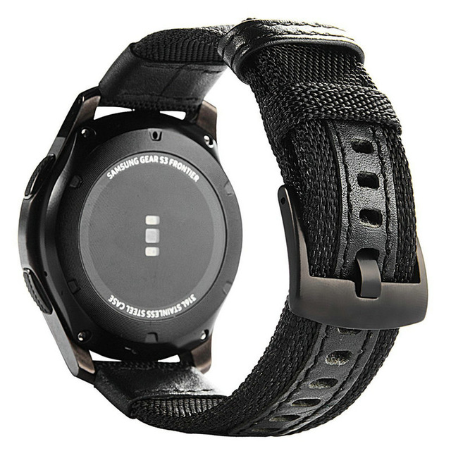 24MM Nylon Watch Band For TicW - مراجعة Canvas Strap Watch وسعره