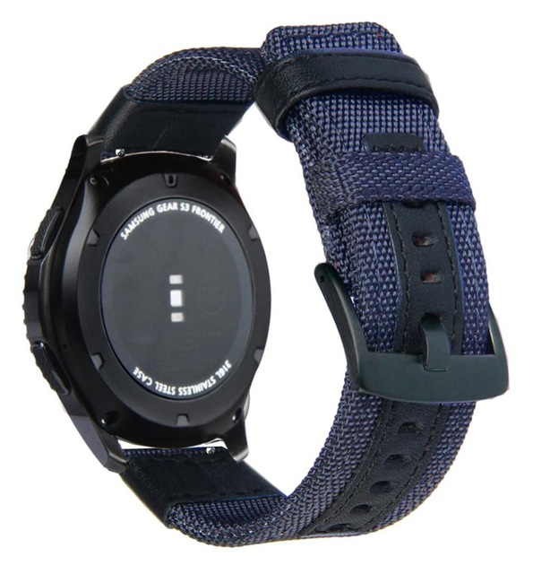 24MM Nylon Watch Band For TicW - مراجعة Canvas Strap Watch وسعره