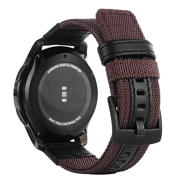 24MM Nylon Watch Band For TicW - مراجعة Canvas Strap Watch وسعره