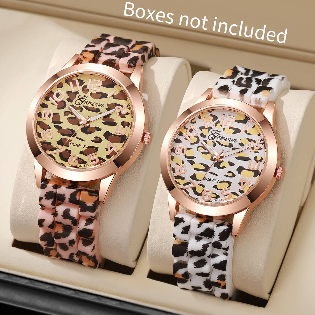 2PCS/Set Fashion Women Watches - مراجعة Silicone Band Women وسعره