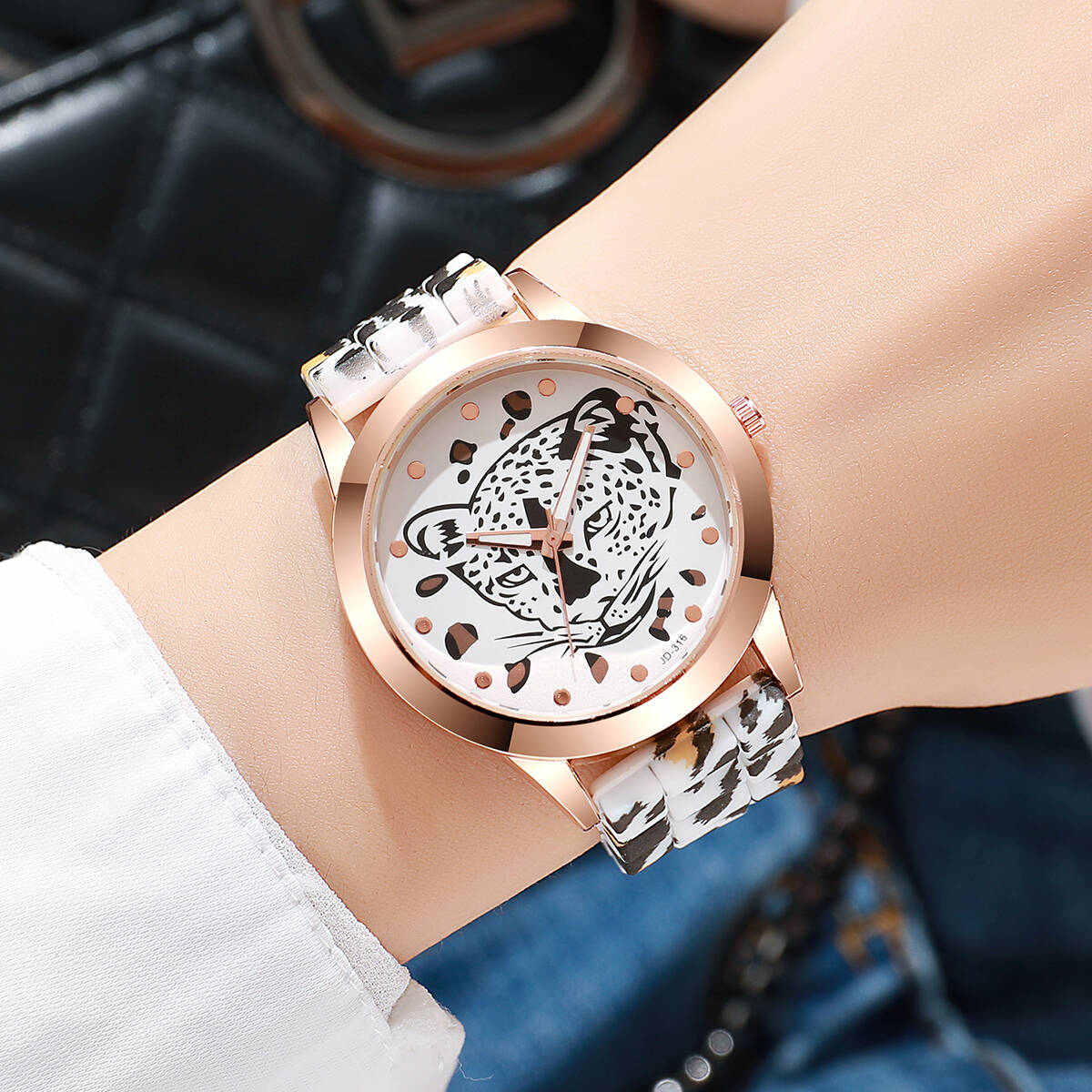 2PCS/Set Fashion Women Watches - مراجعة Silicone Band Women وسعره