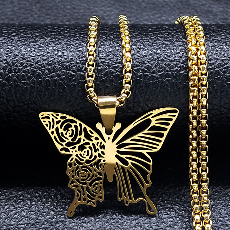 Aesthetic Butterfly Rose Flowe - مراجعة Butterfly Clasp Deployant وسعره