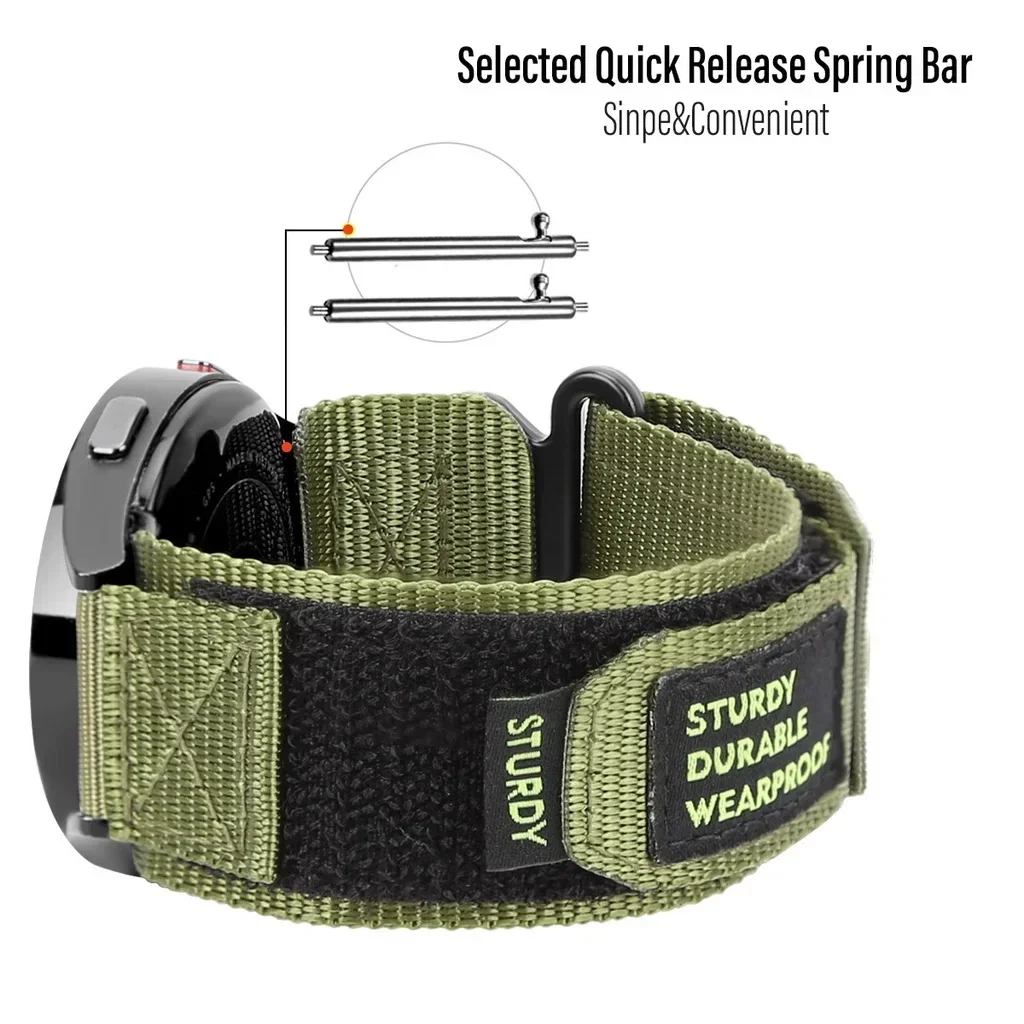 Quick Fit Nylon Strap for Sams - مراجعة Nato Strap Nylon وسعره