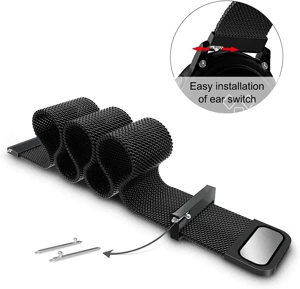 18mm Magnetic Milanese Bracele - مراجعة Milanese Loop Magnetic وسعره