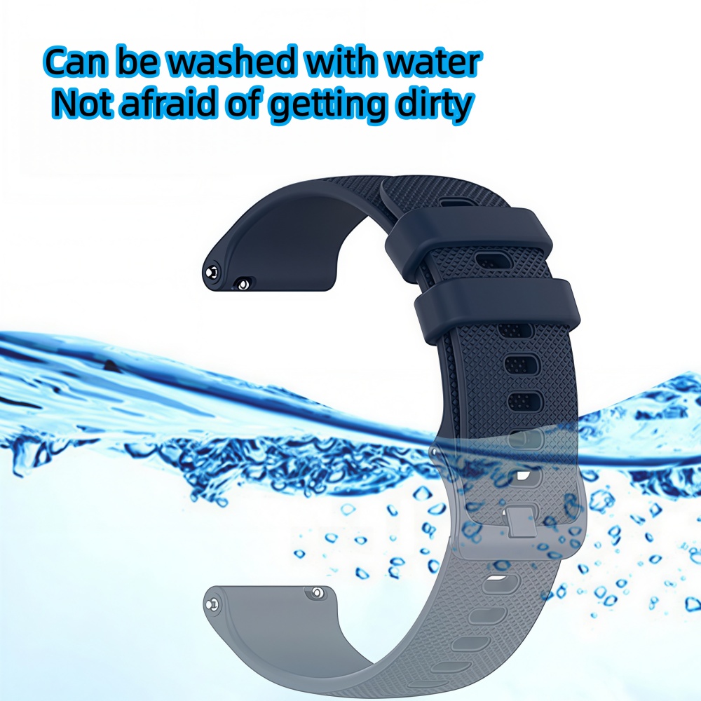 Silicone Quick Release Wristba - مراجعة Silicone Watch Band 22Mm وسعره