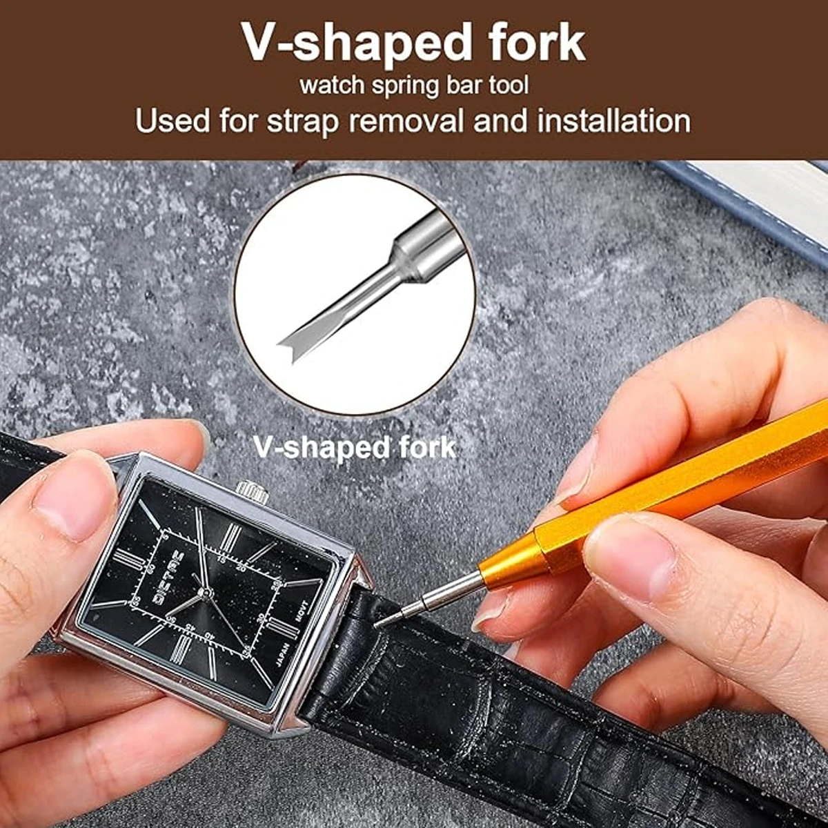 Double Ended Watch Spring Bar  - مراجعة Spring Bar Tool Set وسعره