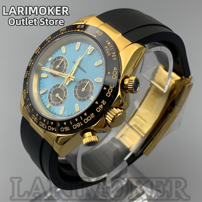 LARIMOKER 39mm Men's Sports Wa - مراجعة Rubber Strap Diver وسعره