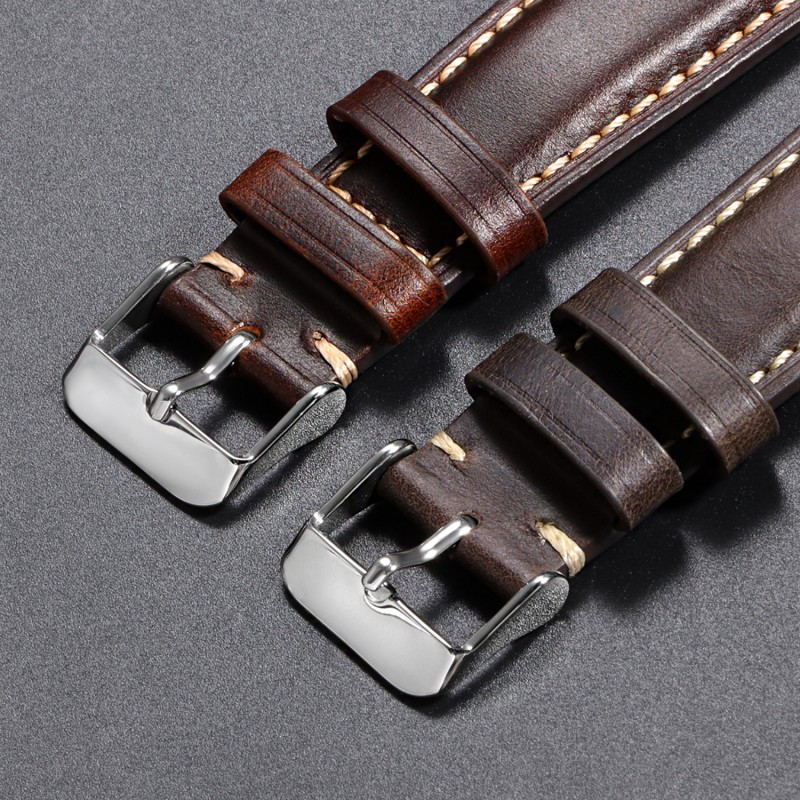 18mm 19mm 20mm 21mm 22mm Quick - مراجعة Leather Strap Quick Release وسعره