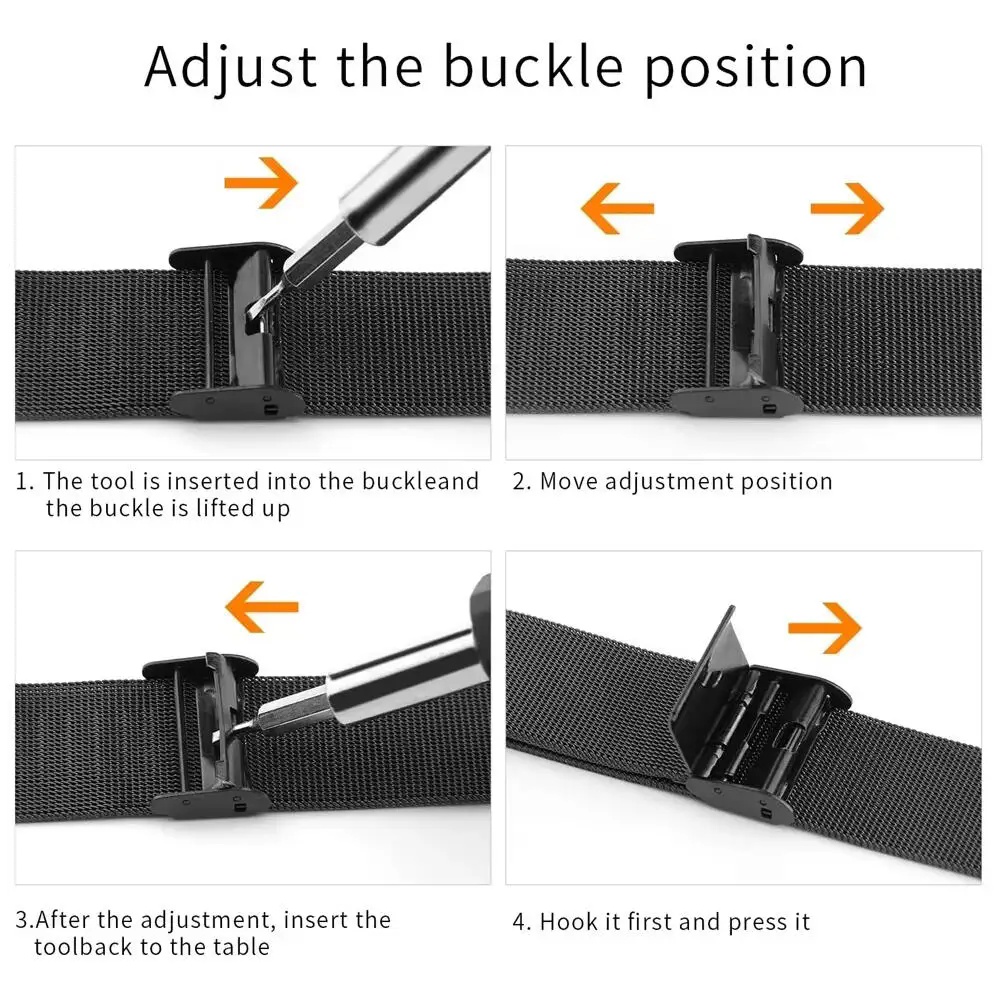 Metal Bands for Fitbit Versa 4 - مراجعة Mesh Strap Metal وسعره