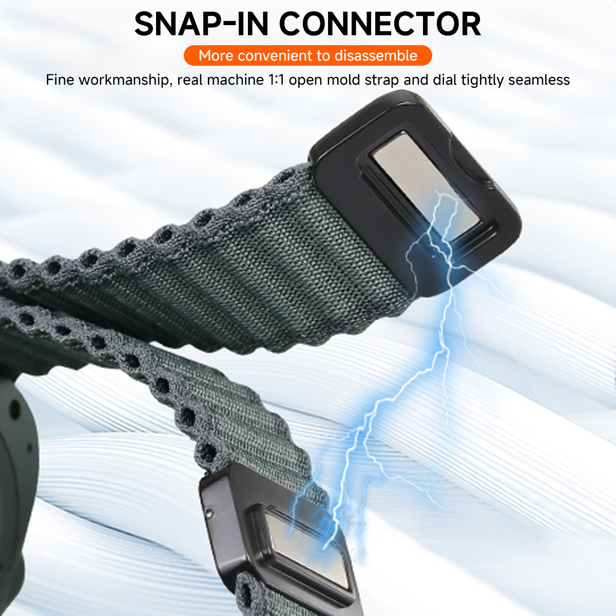 Trail Nylon Magnetic Strap for - مراجعة Milanese Loop Magnetic وسعره