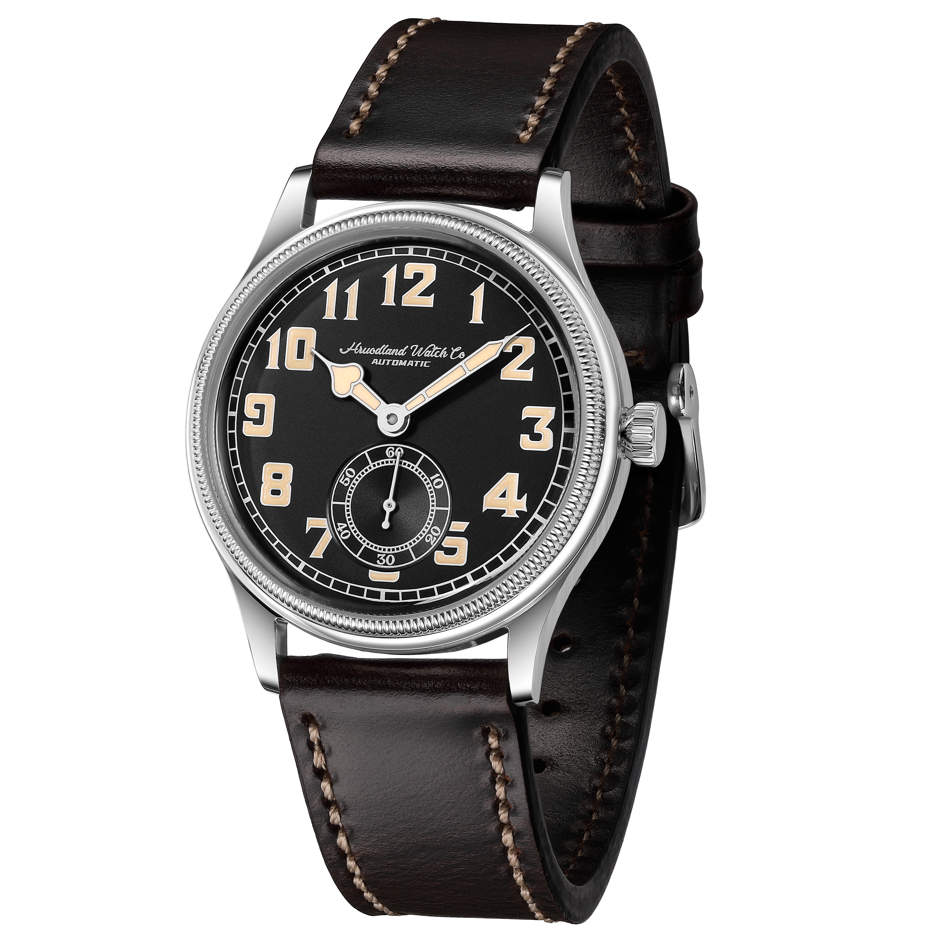 Retro Pilot Watch Mark IX Auto - مراجعة Tropic Strap Vintage وسعره