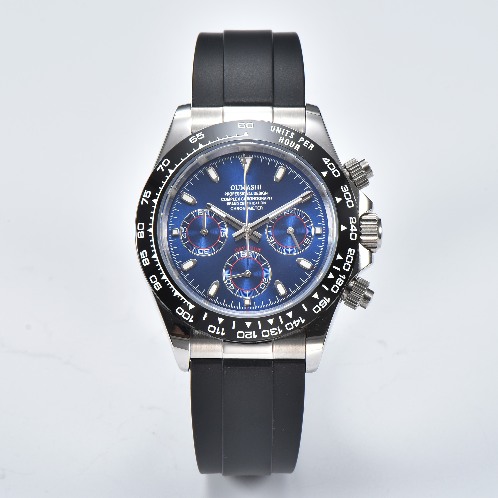 men's watch stainless steel ca - مراجعة Rubber Strap Diver وسعره