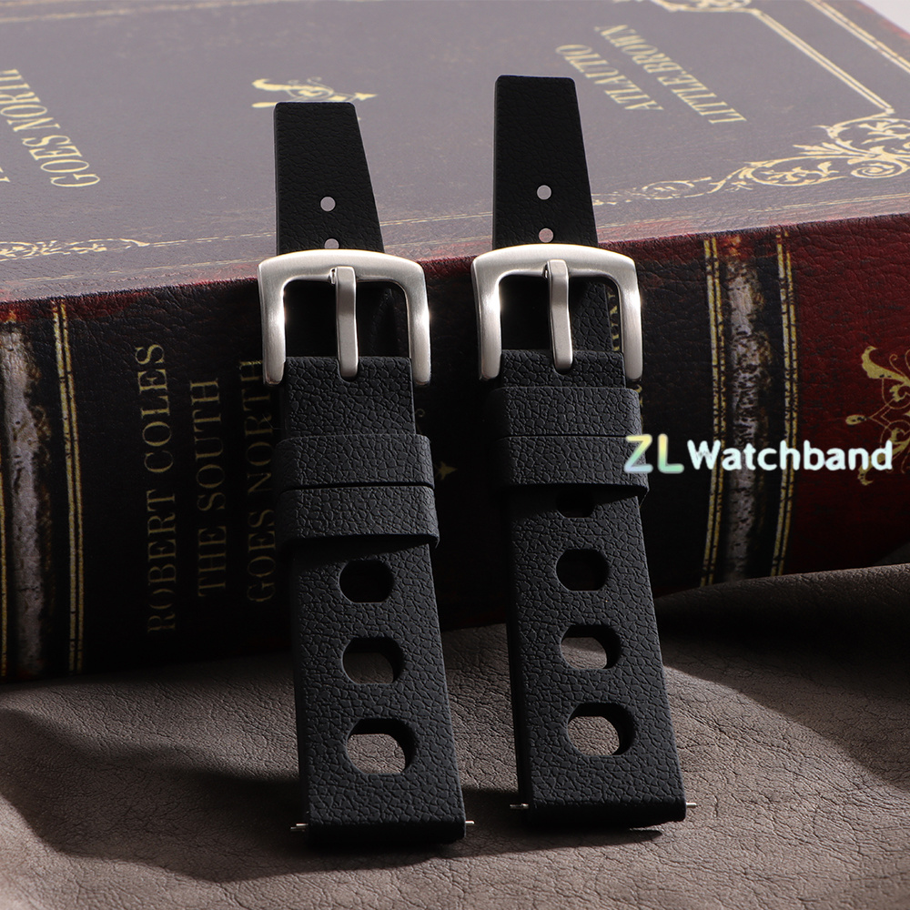 20mm 22mm Tropical Silicone St - مراجعة Rubber Strap Diver وسعره