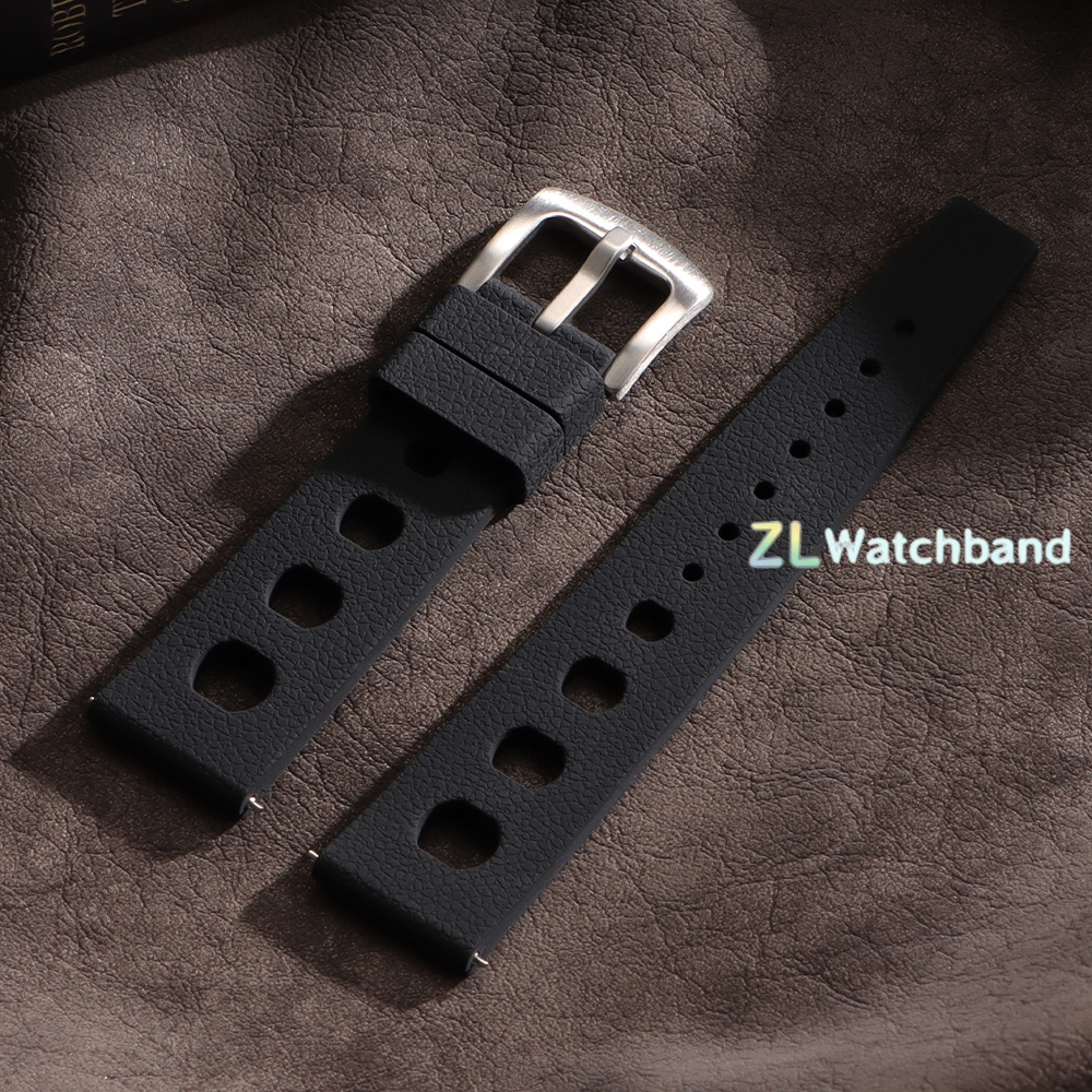 20mm 22mm Tropical Silicone St - مراجعة Rubber Strap Diver وسعره