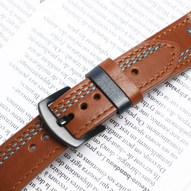 18mm 20mm 22mm 24mm  Compatibl - مراجعة Leather Strap Quick Release وسعره