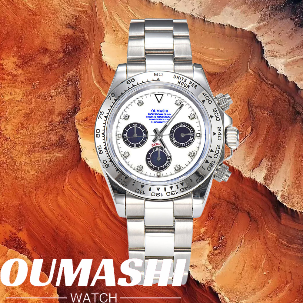 Luxury VK63 Watches Sapphire G - مراجعة Stainless Bracelet Diver وسعره