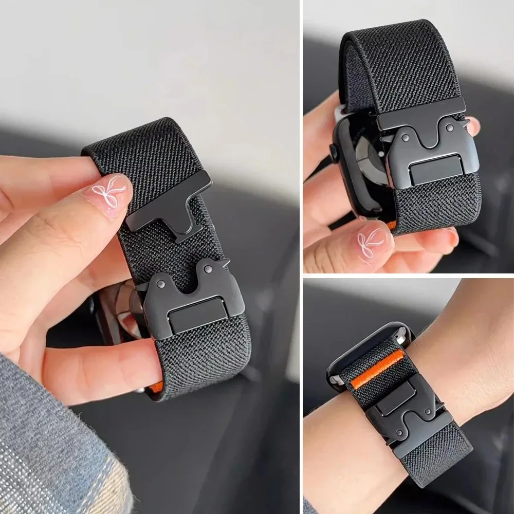New Parachute Strap For Apple  - مراجعة Parachute Strap Elastic وسعره
