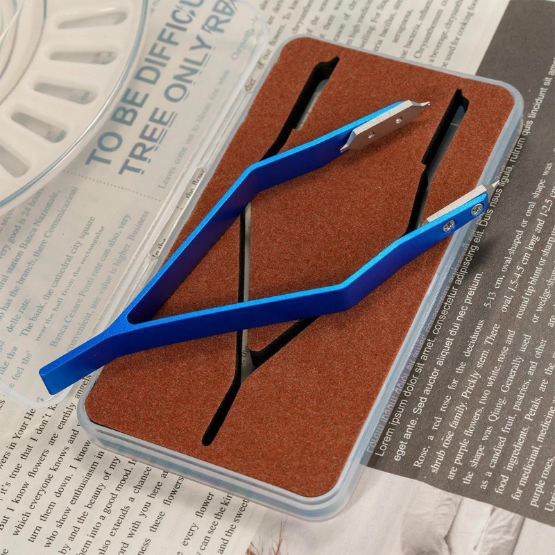 V-Shaped Metal Watch Band Twee - مراجعة Spring Bar Tool Set وسعره